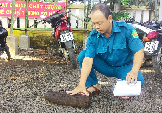 Liên tục phát hiện đầu đạn trong chiến tranh còn sót lại