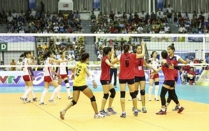 Viet Nam beat North Korea in the International Women's Volleyball Tournament – VTV Cup in the southern province of Bac Lieu on July 29 