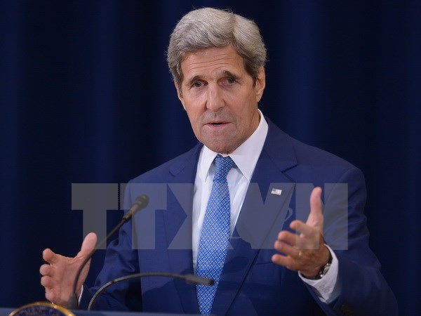 Ngoại trưởng Mỹ John Kerry. (Nguồn: AFP/ TTXVN)