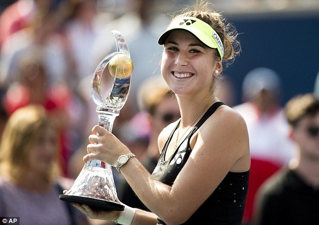 Belinda Bencic gây bất ngờ lớn ở Rogers Cup. (Nguồn: AP)