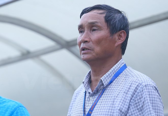 Ông Chung tự tin hướng tới danh hiệu V-League đầu tiên trong sự nghiệp. (Ảnh: Vietnam+)