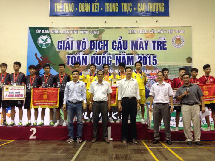 Đồng Nai nhận HCB đội tuyển nam 16 tuổi trở xuống