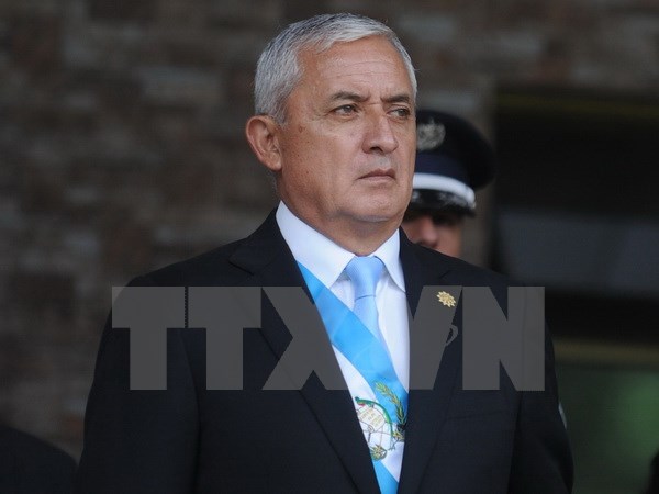 Tổng thống Guatemala Otto Perez Molina. (Ảnh: AFP/TTXVN)