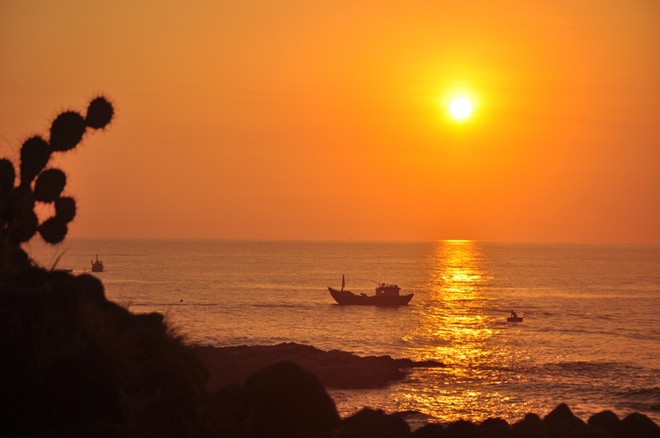 Genh Da Dia (The Cliff of Stone Plates) in Phu Yen province