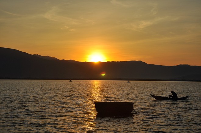 Hon Thien lagoon in Ninh Thuan province