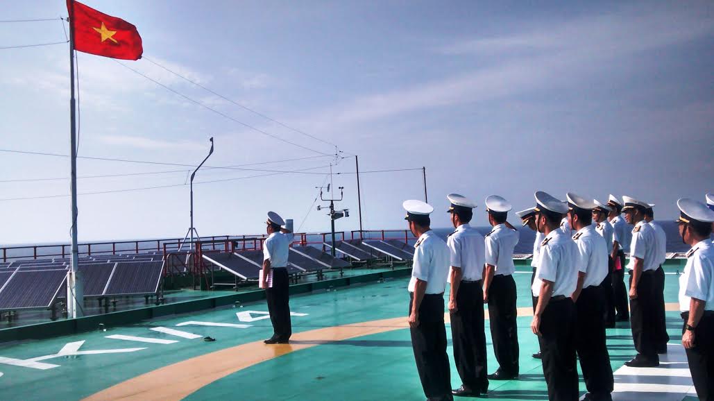 Quốc khánh giữa biển khơi