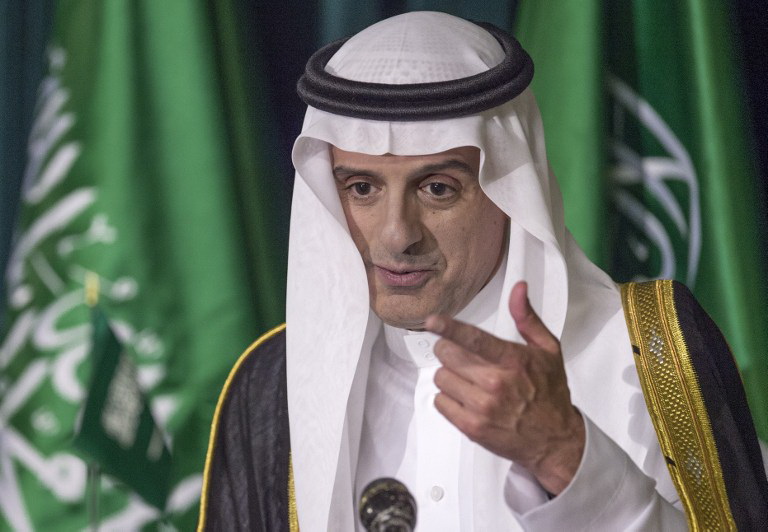 Ngoại trưởng Saudi Arabia Adel al-Jubeir. (Nguồn: AFP)