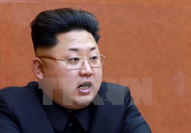 Nhà lãnh đạo Triều Tiên Kim Jong-Un. (Nguồn: AFP/TTXVN)