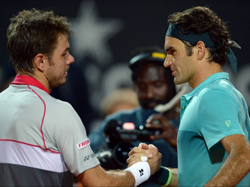 Federer và Wawrinka chạm trán nhau ở vòng bán kết US Open 2015. (Nguồn: AP)