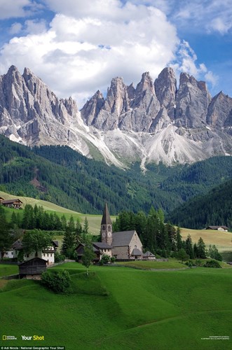  The Valley of Funes in the Italian Dolomites 