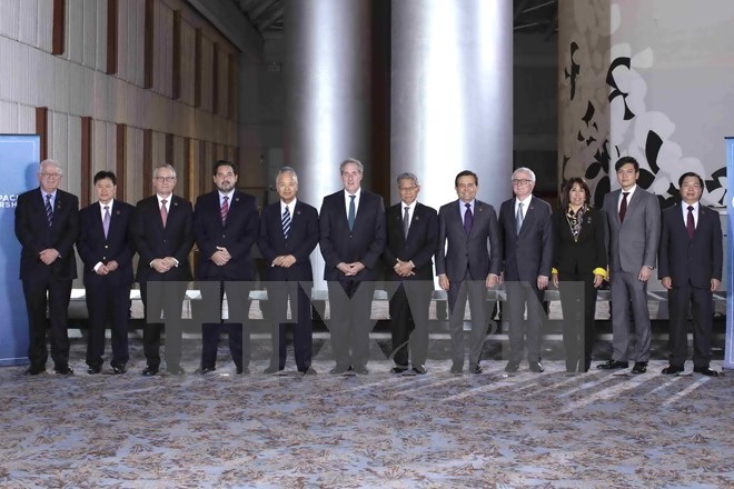 Trade ministers of TPP member states