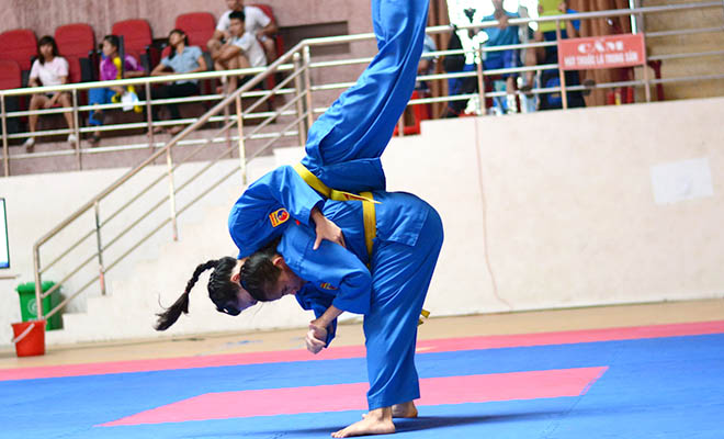 Giải vô địch vovinam toàn quốc 2015: TPHCM củng cố vững chắc ngôi đầu