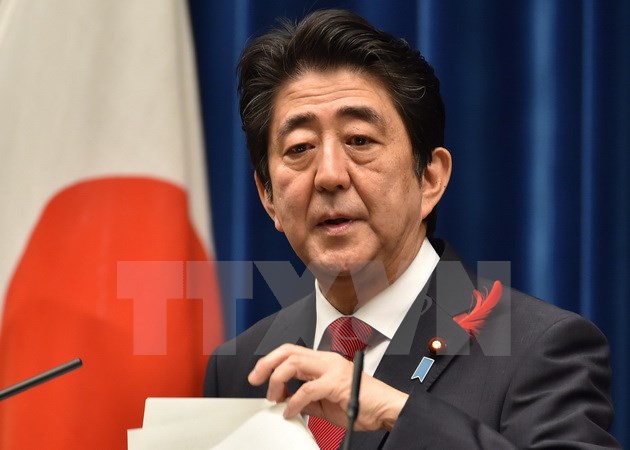 Thủ tướng Nhật Bản Shinzo Abe. (Nguồn: AFP/TTXVN)