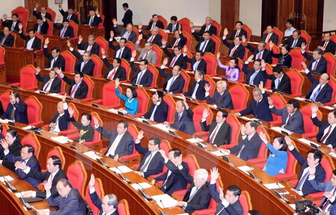 Party officials screen personnel preparations