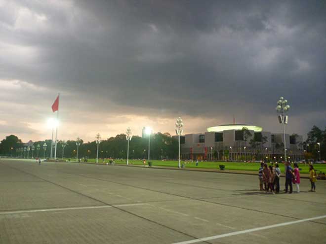 Ba Dinh Square, a stunning and historic urban space that attracts many tourists