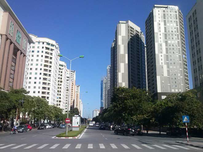 Trung Hoa - Nhan Chinh urban area, one of the first urban areas in Hanoi