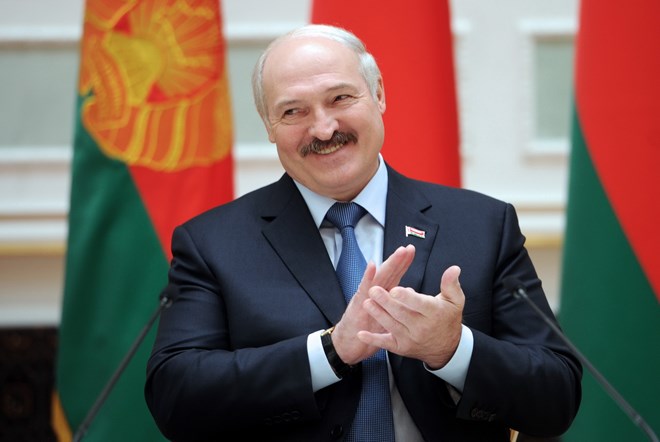 Tổng thống Belarus Alexander Lukashenko. (Nguồn: AFP)