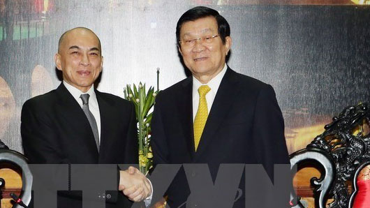 Cambodian King begins leisure tour of Vietnam