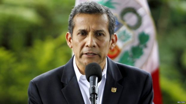 Tổng thống Peru Ollanta Humala. (Nguồn: Reuters)