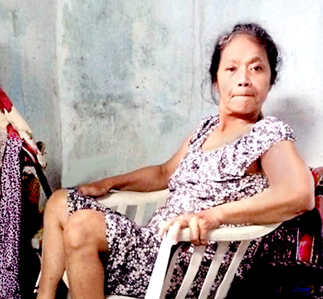 Người phụ nữ neo đơn cần sự giúp đỡ