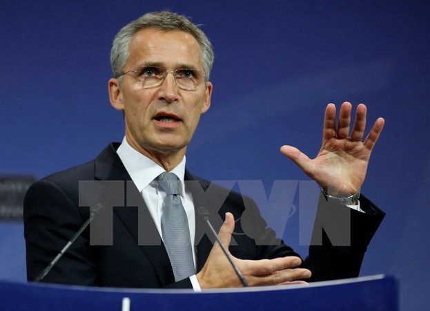 Tổng Thư ký Tổ chức Hiệp ước Bắc Đại Tây Dương (NATO) Jens Stoltenberg đã bày tỏ sự ủng hộ đối với Ankara. (Nguồn: THX/TTXVN)