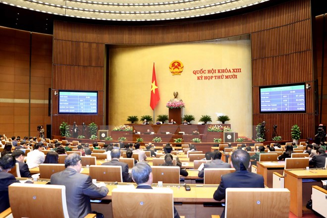 Quốc hội thông qua Nghị quyết thực hiện chế định Thừa phát lại