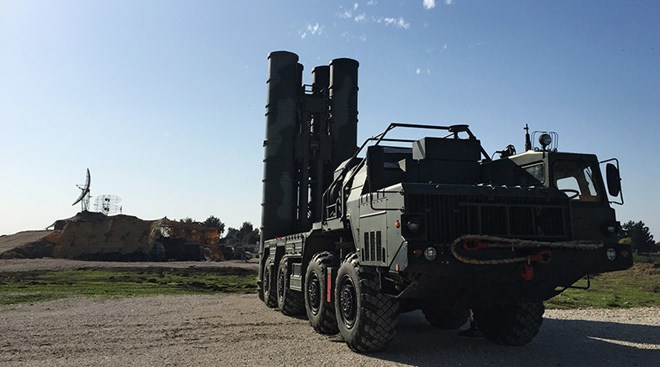 Tên lửa S-400 được triển khai tại Syria (Nguồn: RT)