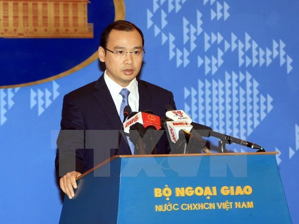 Foreign Ministry Spokesman Le Hai Binh 