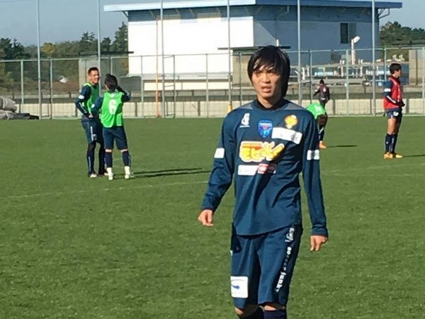 Tuấn Anh đã chơi tốt trong màn ra mắt Yokohama FC. (Ảnh: Yokohama)