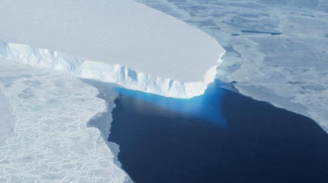 The Thwaites Glacier in Antarctica is seen in this undated NASA image. Vast glaciers in West Antarctica seem to be locked in an irreversible thaw linked to global warming that may push up sea levels for centuries, scientists said on May 12, 2014. 