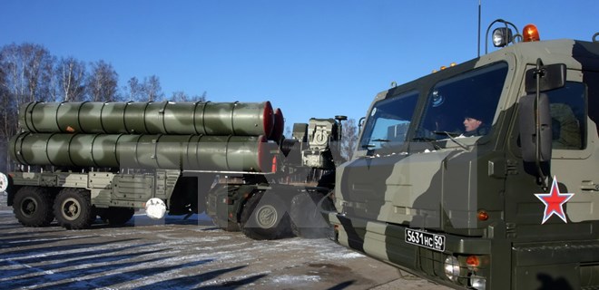 Hệ thống phòng không S-400 Triumf. (Nguồn: AFP/TTXVN)