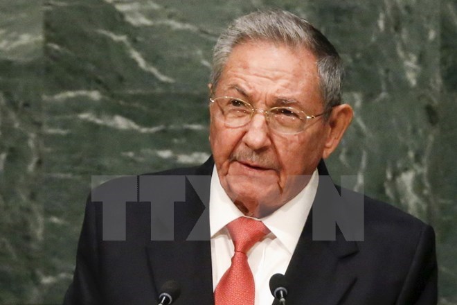 Chủ tịch Cuba Raul Castro. (Ảnh: Reuters/TTXVN)