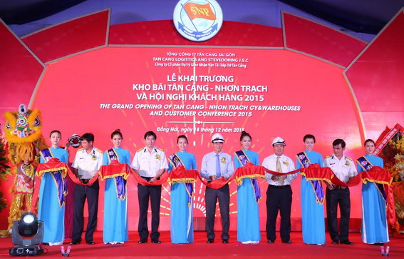 Khai trương kho bãi Tân Cảng Nhơn Trạch