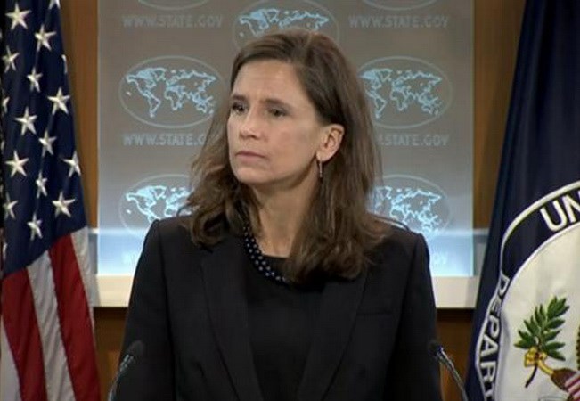 Người phát ngôn Bộ Ngoại giao Mỹ Elizabeth Trudeau. (Nguồn: AP)