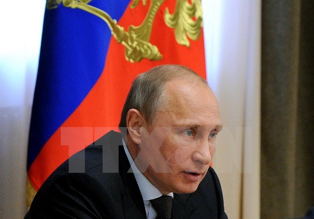 Tổng thống Nga Vladimir Putin. (Nguồn: AFP/TTXVN)