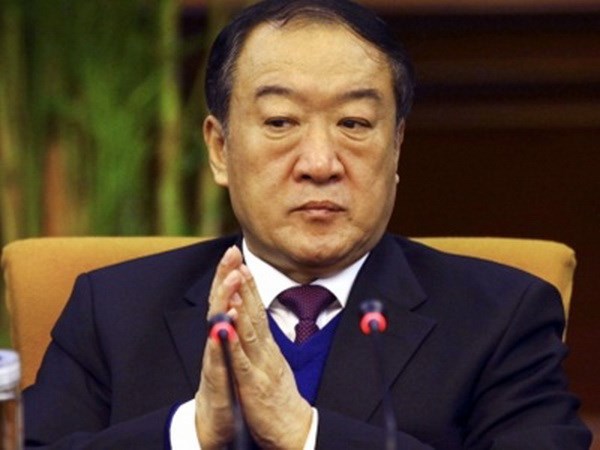 Ông Tô Vinh, Phó Chủ tịch của Hội nghị Hiệp thương Chính trị Nhân dân Trung Quốc (CPPCC), bị truy tố với tội danh tham nhũng. (Nguồn: Reuters)
