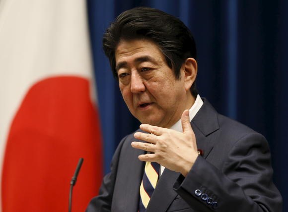 Thủ tướng Nhật Bản Shinzo Abe. (Ảnh: Reuters)