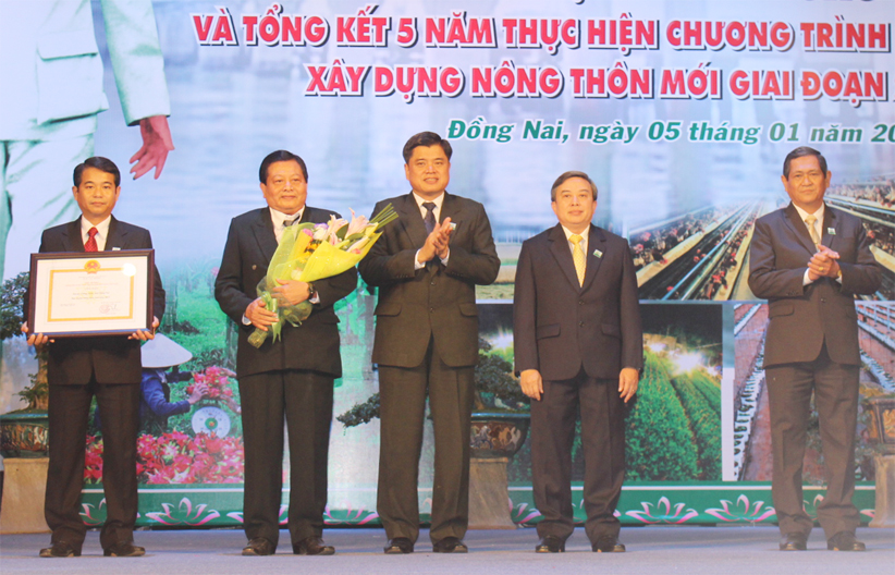 Thong Nhat recognized as new rural district