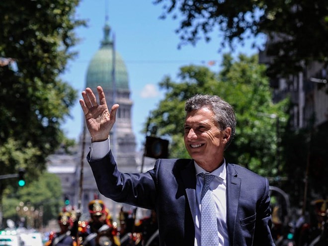 Tổng thống Argentina Mauricio Macri. (Nguồn: independent.co.uk)