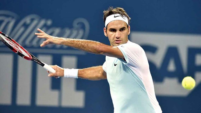 Tay vợt Roger Federer. (Nguồn: AFP)