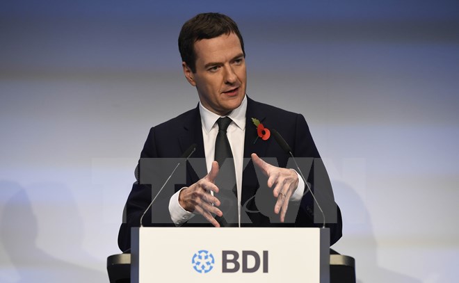 Bộ trưởng George Osborne. (Nguồn: AFP/TTXVN)