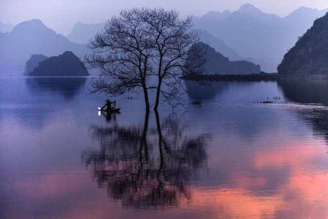  Danh ca som tren ho Ba Sao (Alone at Sunset) by Hoang Hai Thinh 