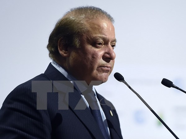 Thủ tướng Pakistan Nawaz Sharif. (Nguồn: AFP/TTXVN)