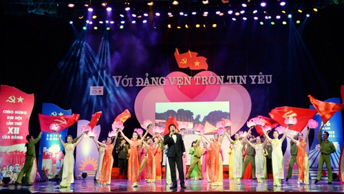 One of the performances staged at the event.