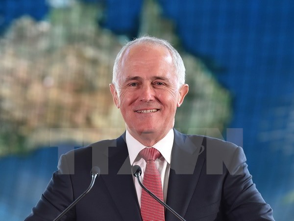 Thủ tướng Australia Malcolm Turnbull. (Nguồn: AFP/TTXVN)