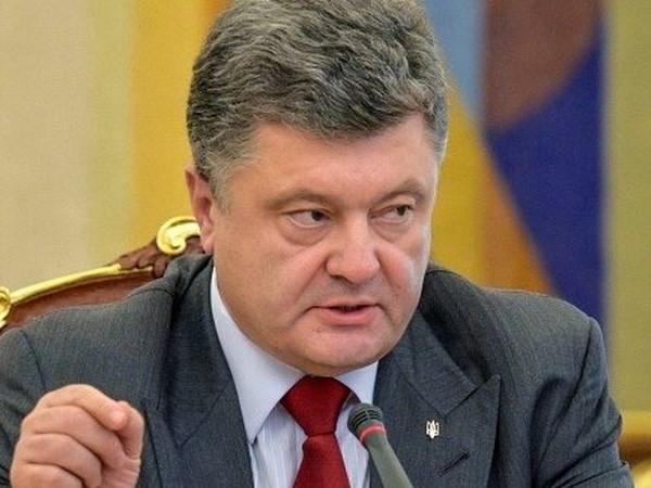 Tổng thống Ukraine Petro Poroshenko. (Nguồn: irishexaminer)