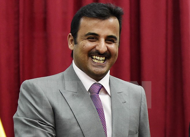 Quốc vương Qatar Tamim bin Hamad Al-Thani. (Nguồn: AFP/TTXVN)