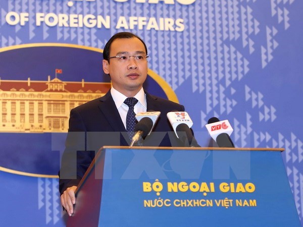 Vietnamese Foreign Ministry spokesperson Le Hai Binh