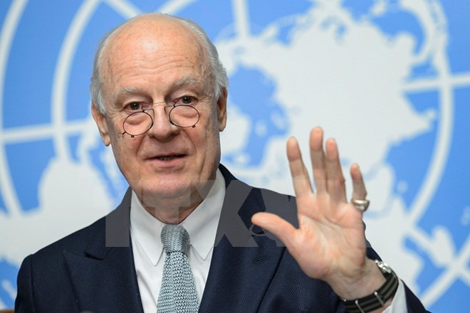 Phái viên LHQ họp riêng rẽ với chính quyền, phe đối lập Syria