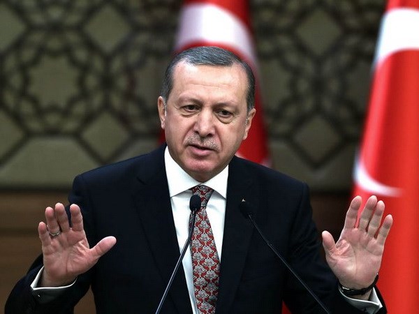 Tổng thống Thổ Nhĩ Kỳ Recep Tayyip Erdogan. (Nguồn: AP)